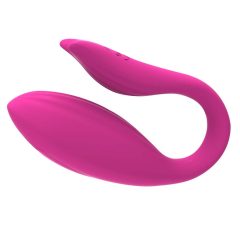   Aixiasia Ariel - rechargeable radio-controlled vibrator (pink)