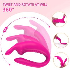   Aixiasia Hera - Wireless Rechargeable Couple's Vibrator (Pink)