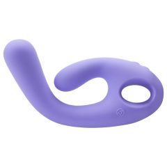   Nomi Tang Flex Bi - Rechargeable Vibrator with Clitoral Arm (Purple)