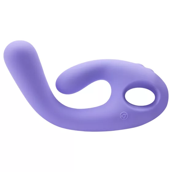 Nomi Tang Flex Bi - Rechargeable Vibrator with Clitoral Arm (Purple)