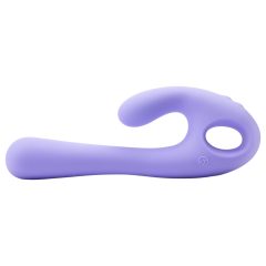   Nomi Tang Flex Bi - Rechargeable Vibrator with Clitoral Arm (Purple)
