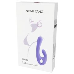   Nomi Tang Flex Bi - Rechargeable Vibrator with Clitoral Arm (Purple)