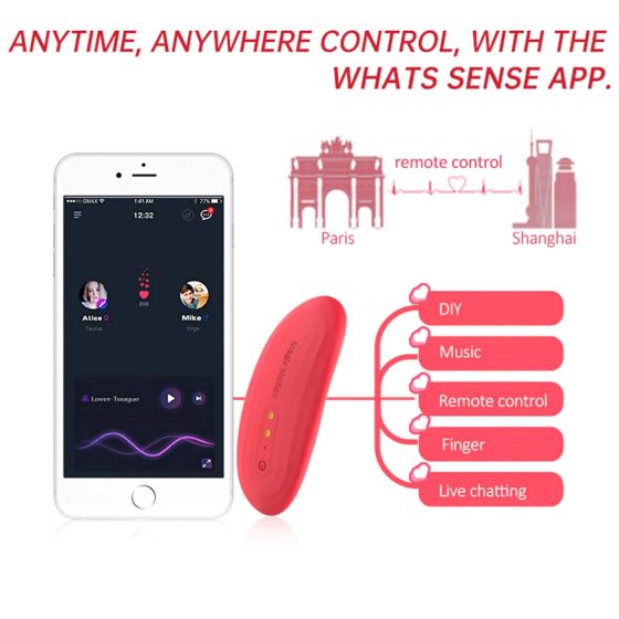 Magic Motion Nyx - Waterproof Coral Clitoral Vibrator