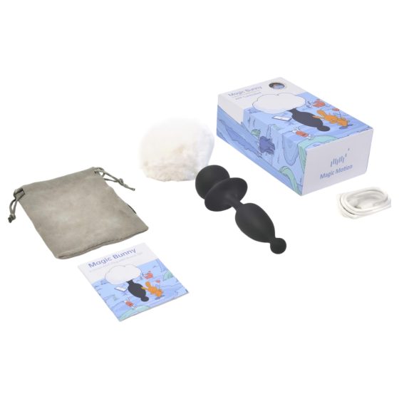 Magic Motion Bunny - Smart White Anal Vibrator with Bunny Tail