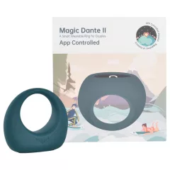   Magic Motion Dante II - Smart Rechargeable Vibrating Ring (Blue)