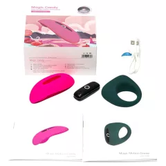 Magic Motion - Couples Vibrator Set (Pink-Green)