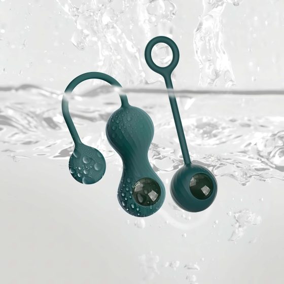Magic Motion Crystal Duo - Smart Kegel Ball Set (Green)
