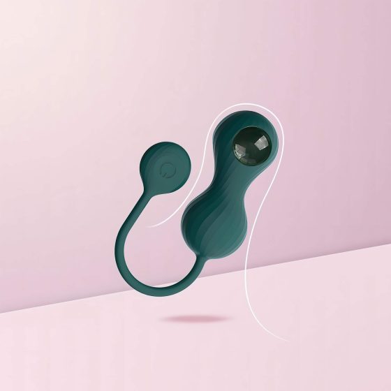 Magic Motion Crystal Duo - Smart Kegel Ball Set (Green)