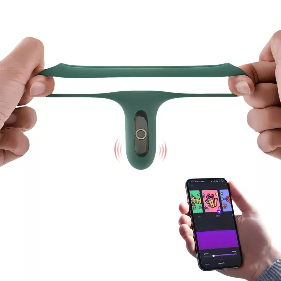 Magic Motion Rise - Smart Rechargeable Vibrating Ring (Green)