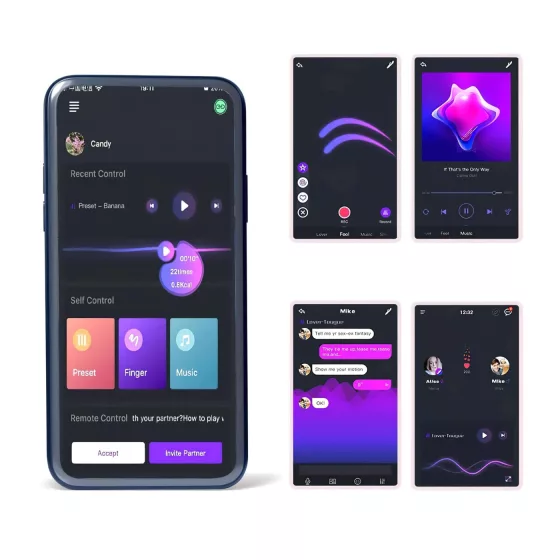 Magic Motion Rise - Smart Rechargeable Vibrating Ring (Green)