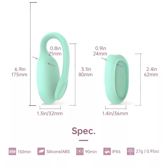 Magic Motion FitCute - Smart Rechargeable Kegel Ball (Mint)