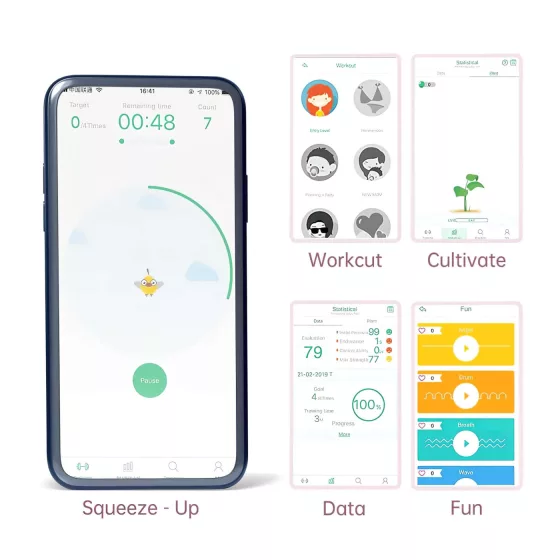 Magic Motion FitCute - Smart Rechargeable Kegel Ball (Mint)