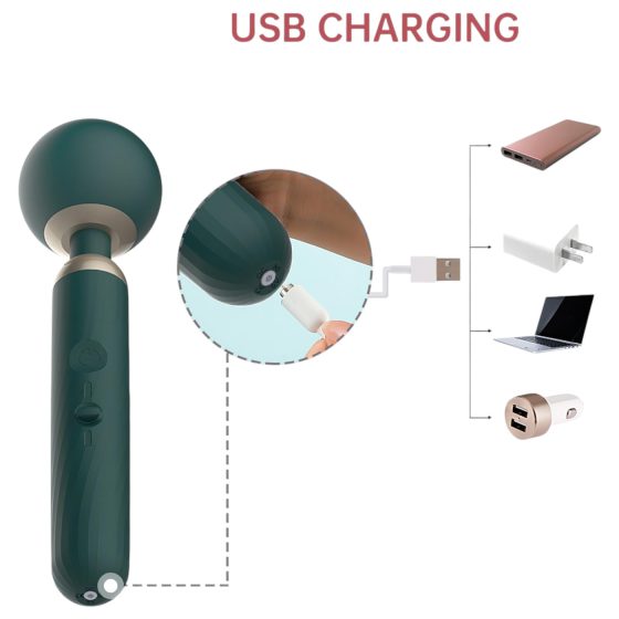 Magic Motion Zenith - Smart Vibrating Massager (Green)