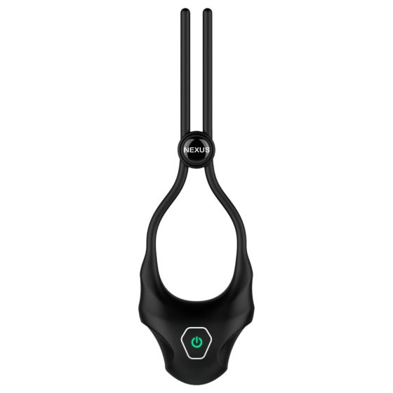Nexus Forge - Adjustable Vibrating Ring (Black)