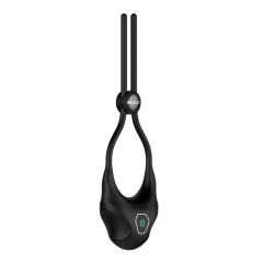   Nexus Forge - adjustable battery-operated vibrating lasso penis ring (black)