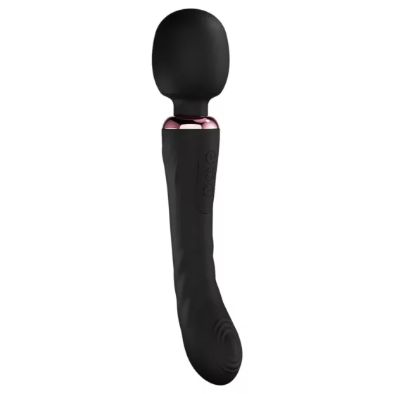 SXTop Charley - double‑ended wand vibrator (black)