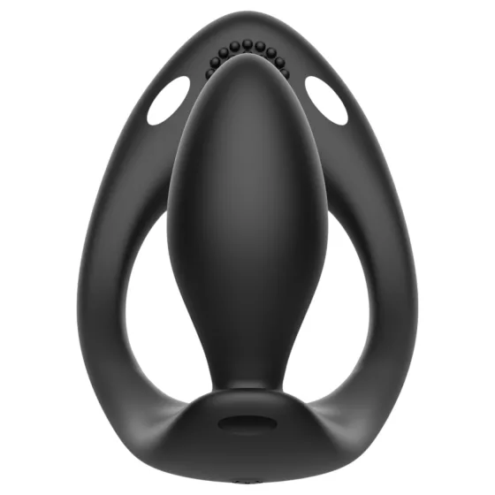 SXTop Bryson - vibrating penis ring with prostate massager (black)