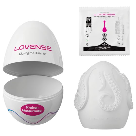 LOVENSE Kraken - Egg Masturbator - 1 Piece (White)