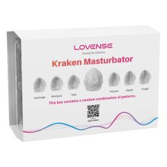 LOVENSE Kraken - masturbation egg - 6pcs (white)
