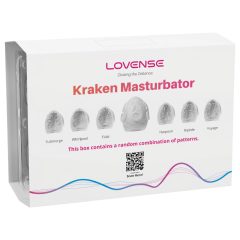 LOVENSE Kraken - Egg Masturbator - 6 Pack (White)
