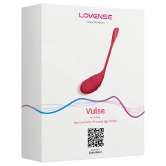 LOVENSE Vulse - Smart Pulsing Egg Vibrator (Red)