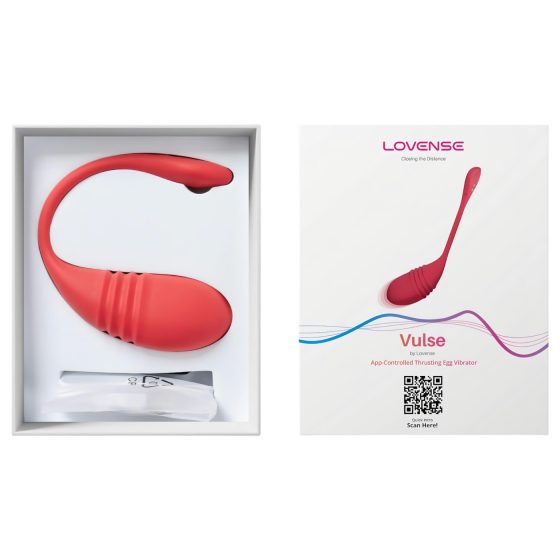 LOVENSE Vulse - Smart Pulsing Egg Vibrator (Red)