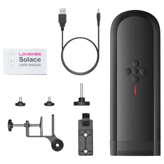 LOVENSE Solace - Smart Black Thrusting Masturbator
