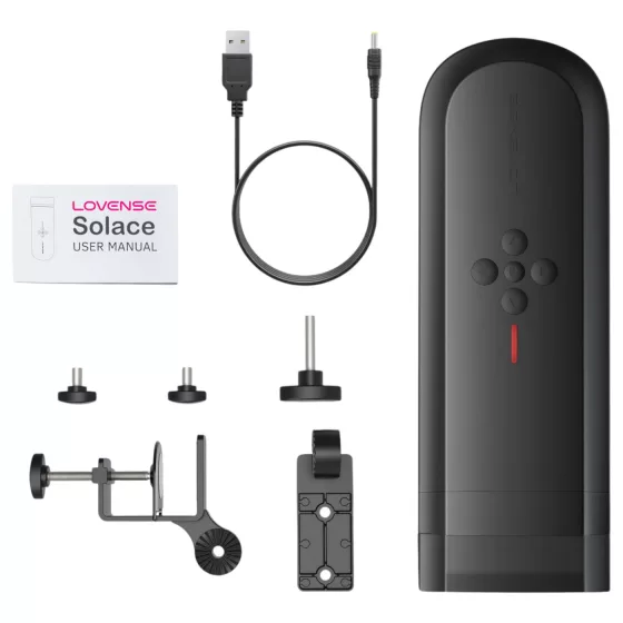 Lovense Solace - App-controlled masturbator for men (black)