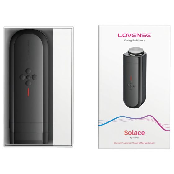LOVENSE Solace - Smart Black Thrusting Masturbator