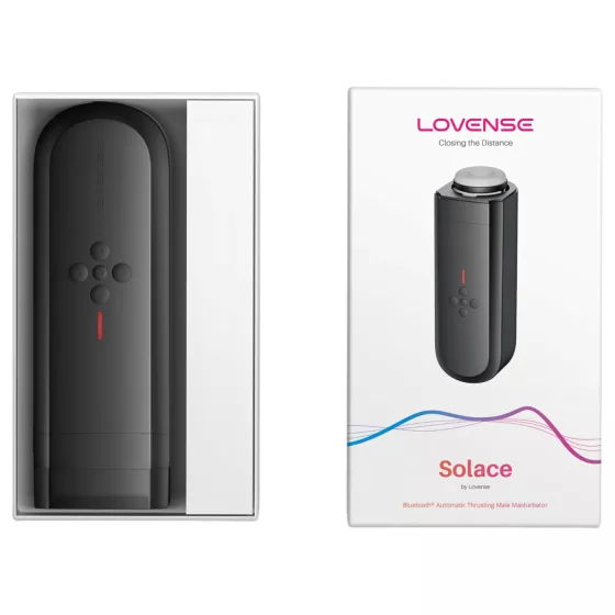 Lovense Solace - App-controlled masturbator for men (black)