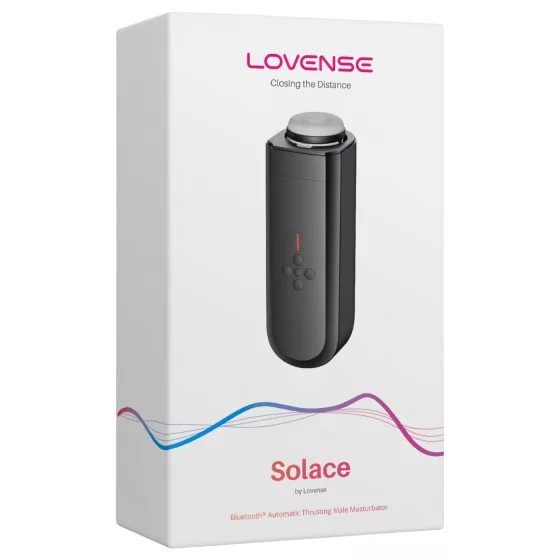 Lovense Solace - App-controlled masturbator for men (black)