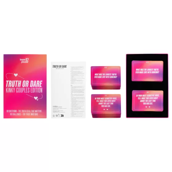 Tease & Please - Truth or Dare Kinky Couples Edition - truth or dare for couples