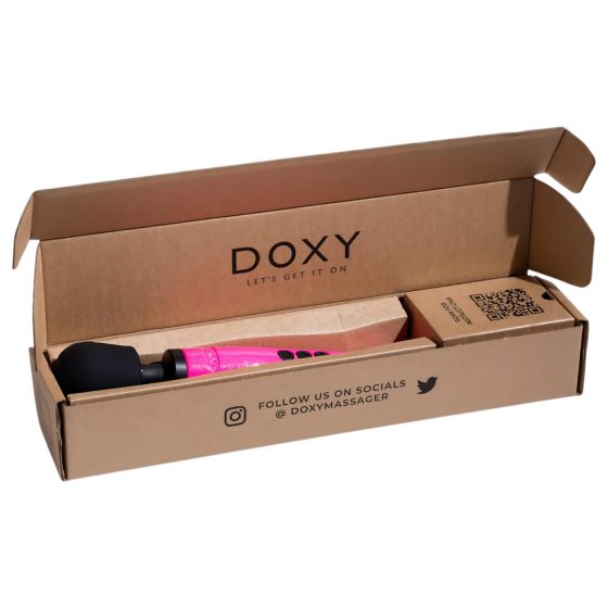 Doxy Die Cast Wand - Electric Massager Vibrator (Pink)