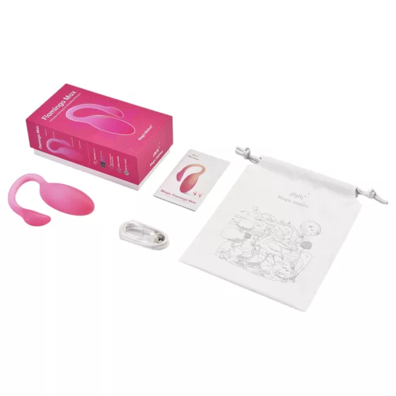 Magic Motion Flamingo Max - Smart Vibrating Egg (Pink)
