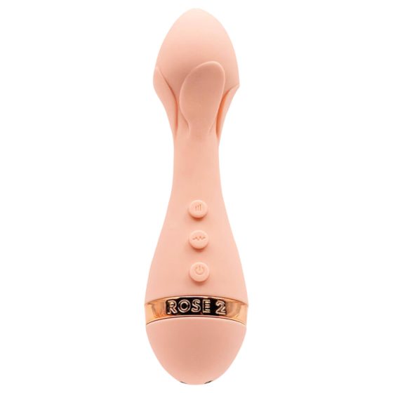 Vush The Rose 2 - Waterproof Rechargeable Massager Vibrator (Pink)
