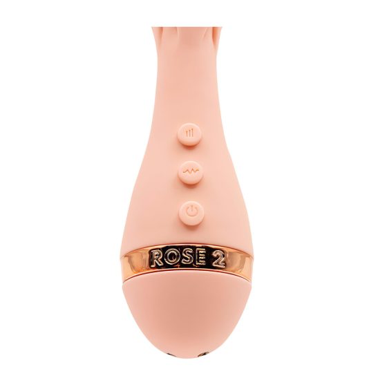 Vush The Rose 2 - Waterproof Rechargeable Massager Vibrator (Pink)