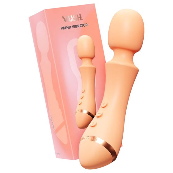 Vush Majesty 2 - Rechargeable, Waterproof Massager Vibrator (Orange)