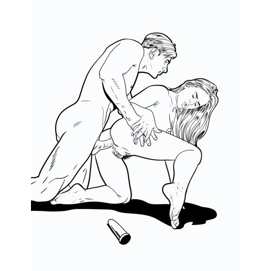 WoodRocket - Anal Adventure: Adult Coloring Book