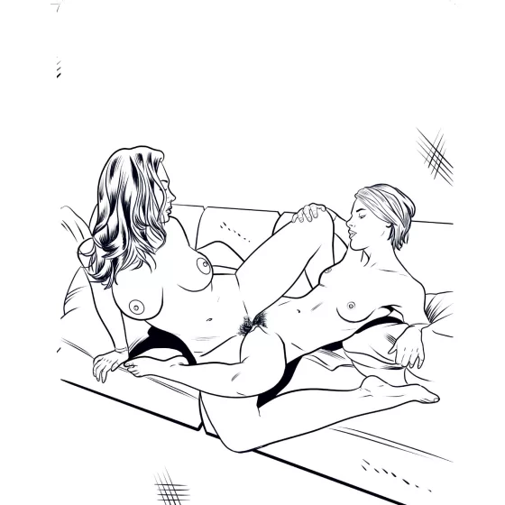 WoodRocket - Lesbian Adult Coloring Book