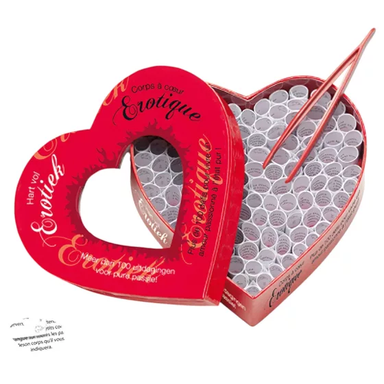 Tease & Please Erotic Heart - erotic board game (Dutch-French)