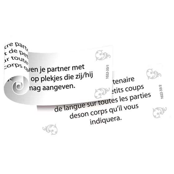 Tease & Please Erotic Heart - erotic board game (Dutch-French)
