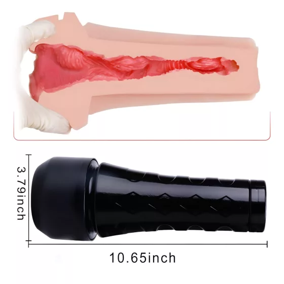 Tracy's Dog 3D Stroker - Realistic Pocket Pleasure (Black-Natural)