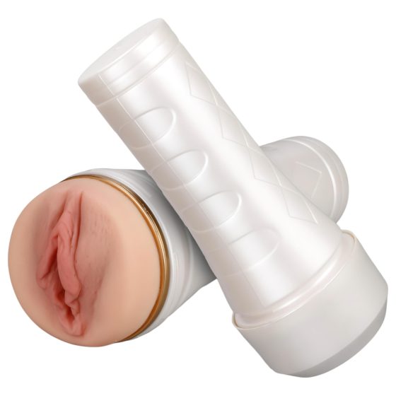 Tracy's Dog 3D Stroker - Realistic Pocket Pleasure (White-Natural)
