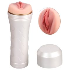   Tracy's Dog 3D Stroker - Realistic Pocket Pleasure (White-Natural)